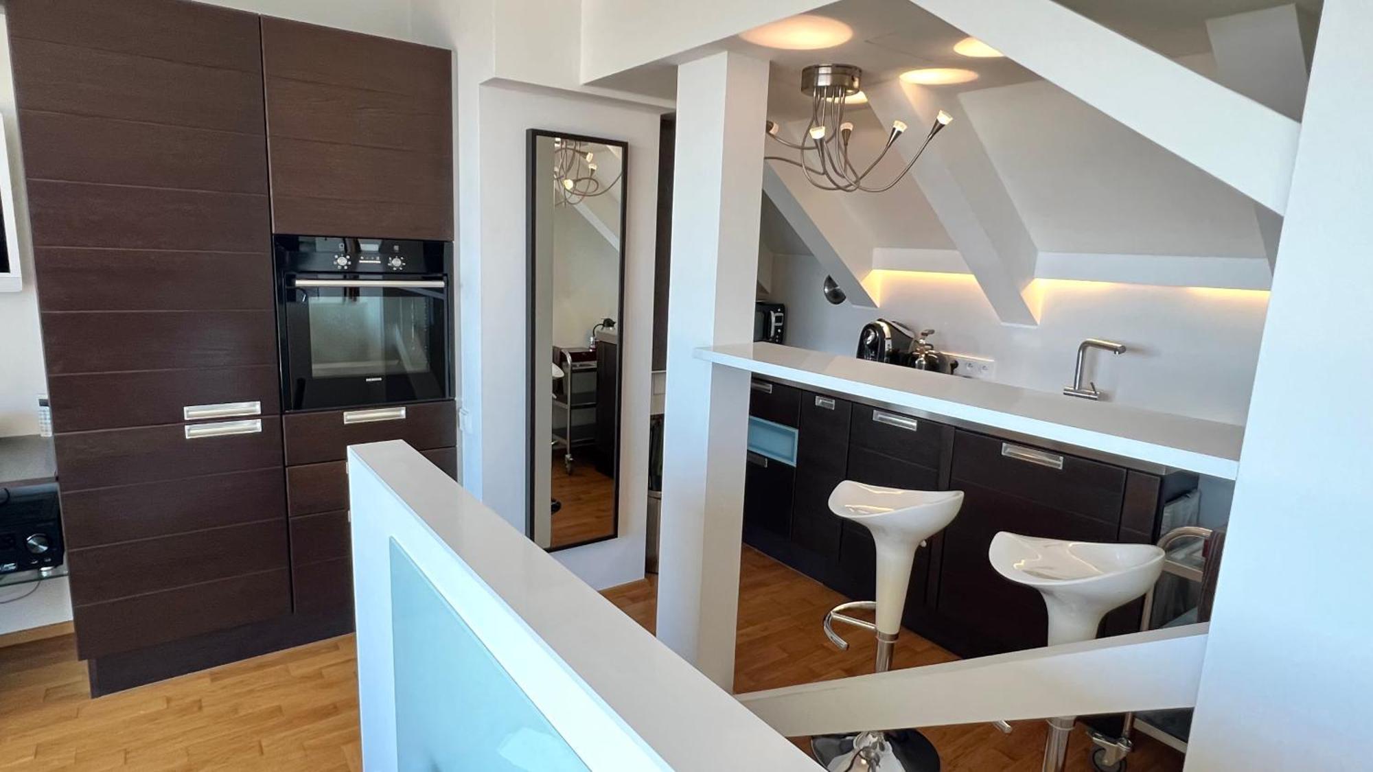 Apartman Se Saunou A Terasou S Vyhledem Na Брно Экстерьер фото